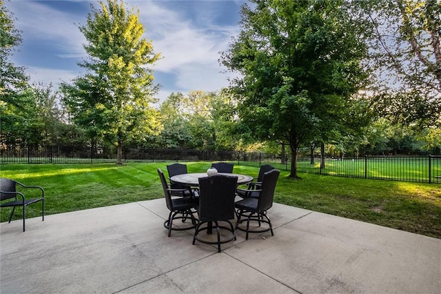 view of patio / terrace