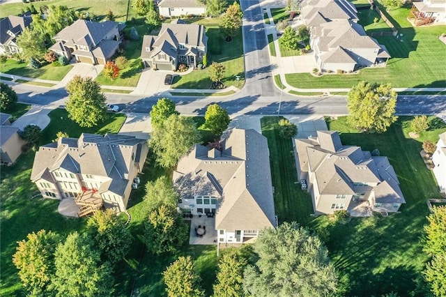 drone / aerial view