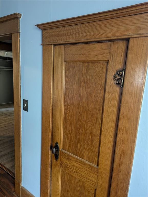 612 W Cherry St, Nevada, MO 64772 - detailed view of wood finished floors