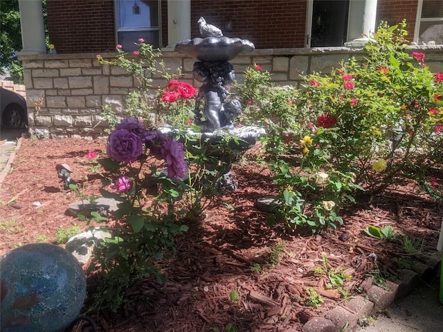 612 W Cherry St, Nevada, MO 64772 - view of yard