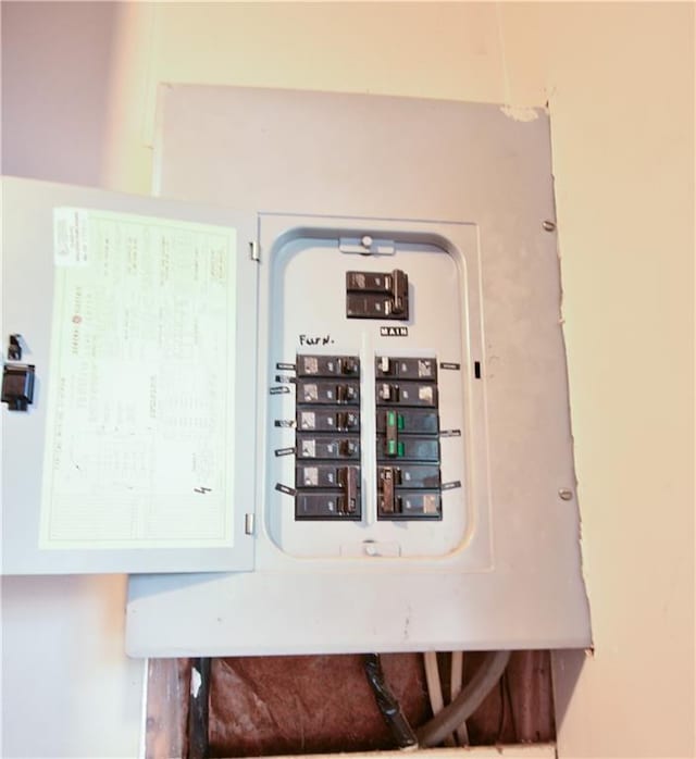 utilities with electric panel