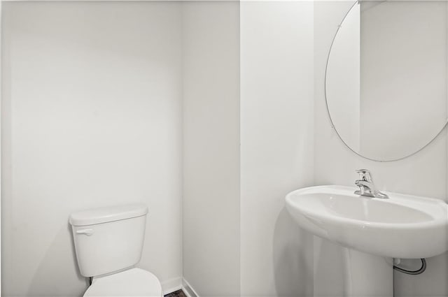 bathroom with toilet