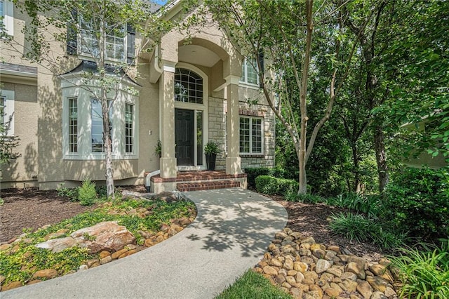 view of entrance to property