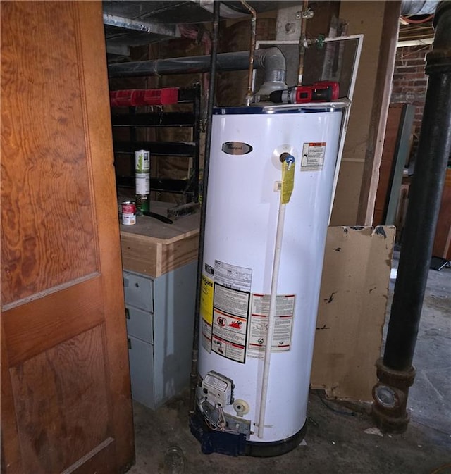 utilities with gas water heater