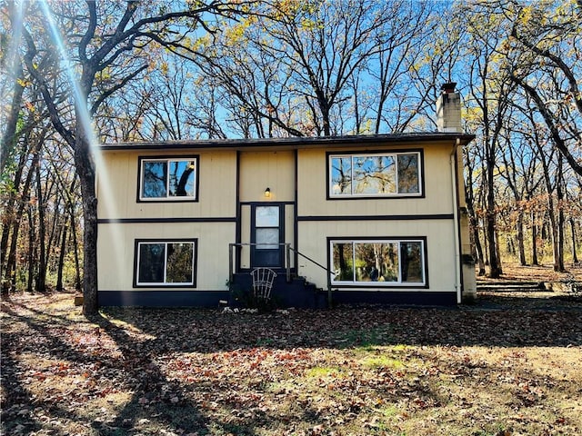 view of rear view of house