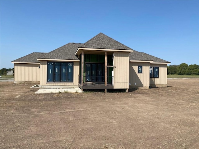 view of rear view of house