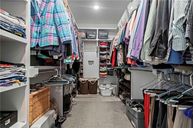 view of spacious closet