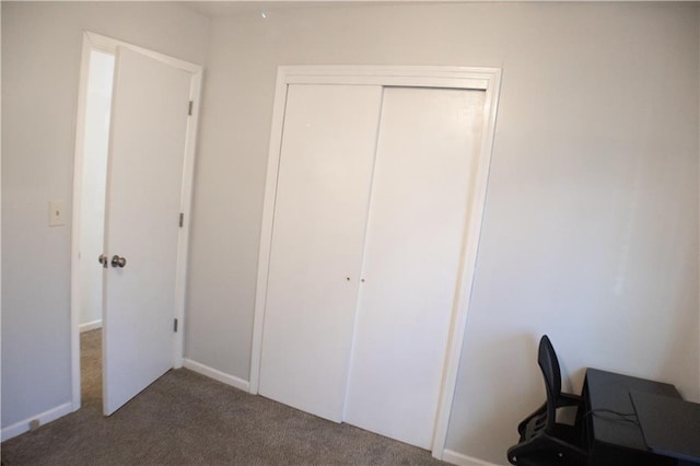 interior space featuring a closet