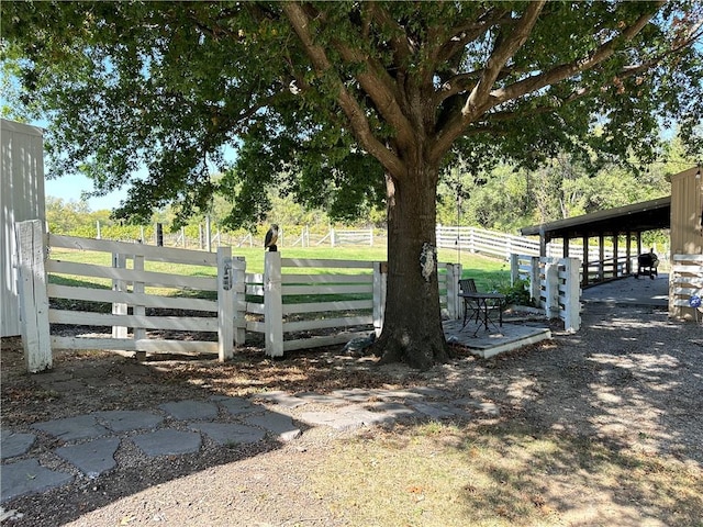 view of gate