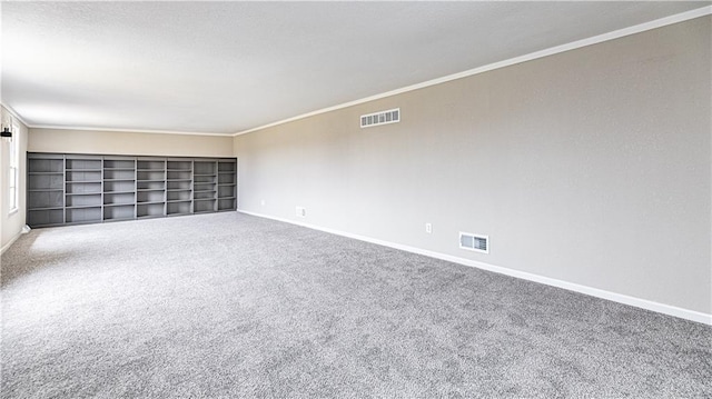 15700 E 202nd St, Peculiar, MO 64078 - empty room with carpet, baseboards, and ornamental molding