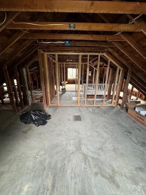4203 E 68th St, Kansas City, MO 64132 - view of attic