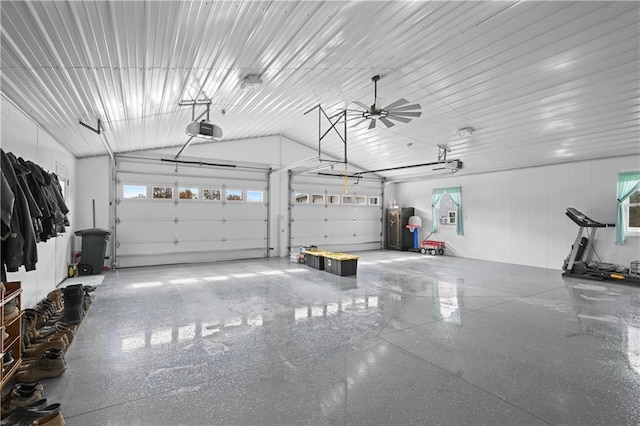 1185 Route E, Lockwood, MO 65682 - garage featuring a garage door opener