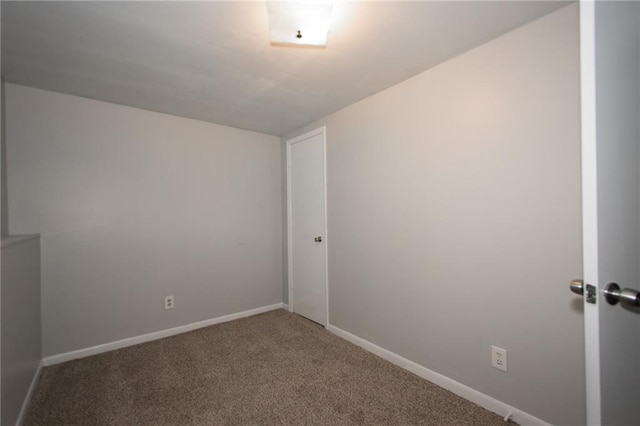 empty room with carpet floors