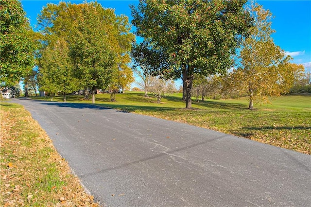 view of road