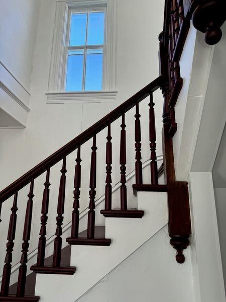 view of staircase