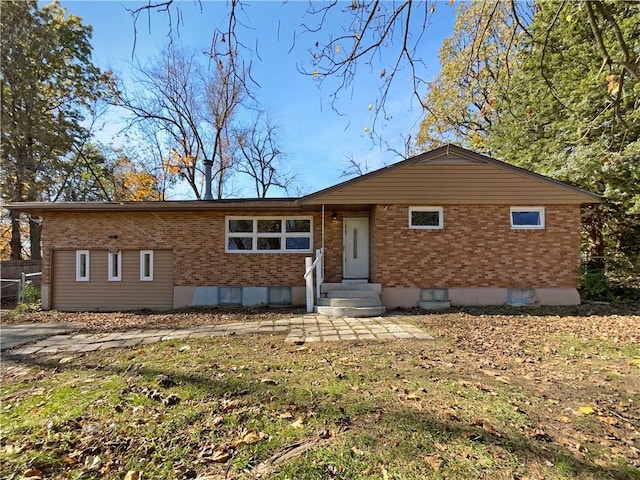 view of ranch-style house