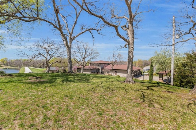 32225 W 88th St, De Soto, KS 66018 - view of yard featuring a water view