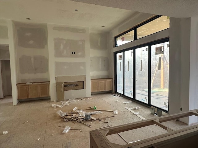 view of unfurnished living room