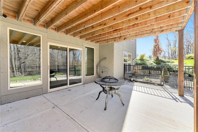 view of patio / terrace