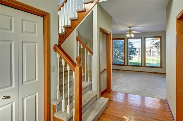 interior space with light carpet