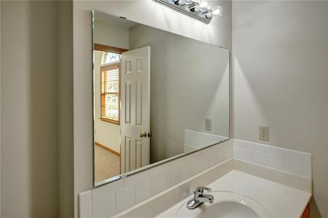 bathroom with sink