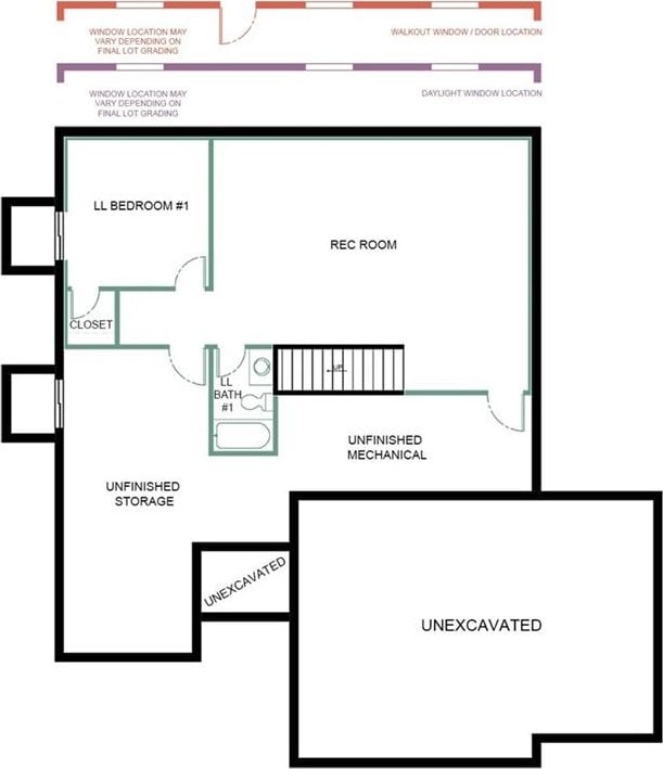 1024 Branchwood Ln, Raymore, MO 64083 - view of home floor plan