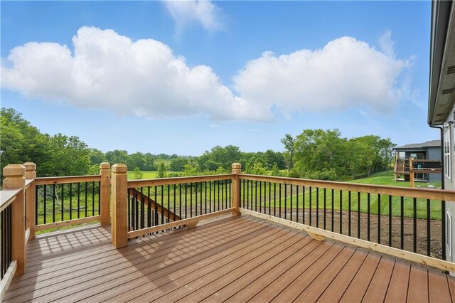 1024 Branchwood Ln, Raymore, MO 64083 - view of deck