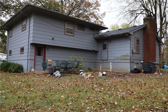 view of back of house