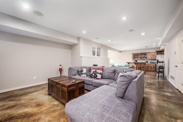 view of living room