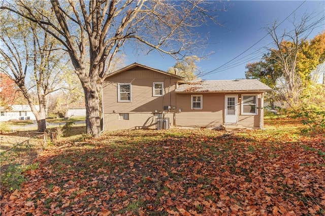 view of back of property