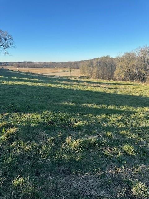 view of nature featuring a rural view