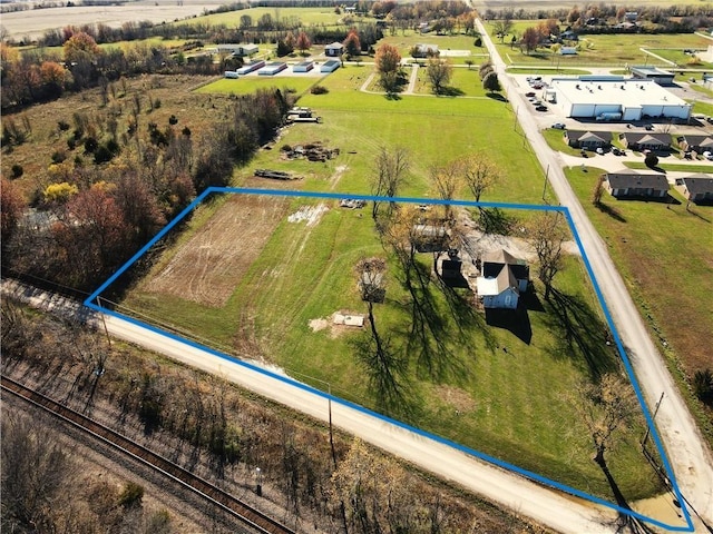 371 SW 1201st Rd, Holden, MO 64040 - view of rural area featuring property parcel outlined