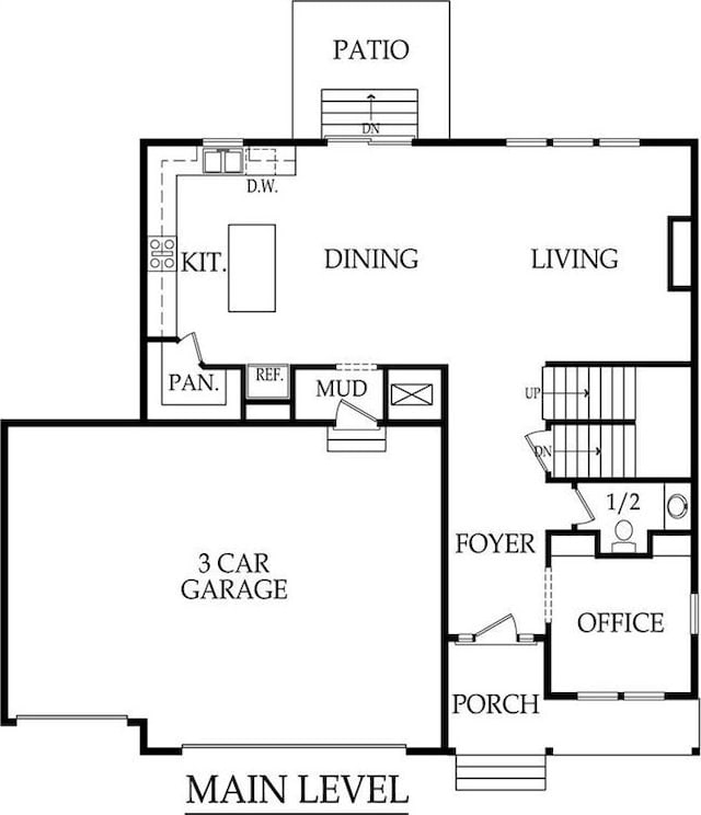 12519 S Mesquite St, Olathe, KS 66061 - home floor plan