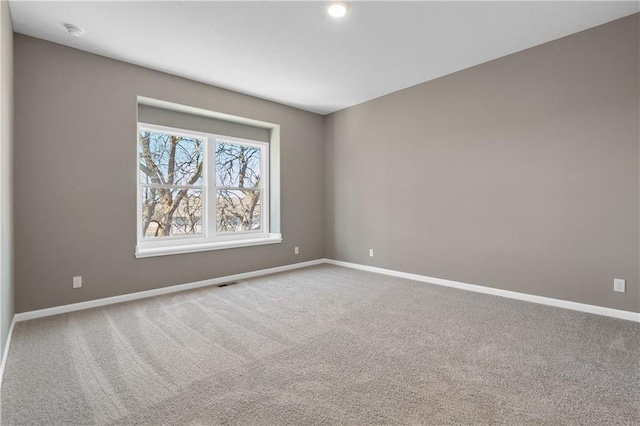 25275 W 148th Pl, Olathe, KS 66061 - carpeted spare room featuring baseboards and a smoke detector