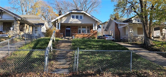 view of bungalow-style house