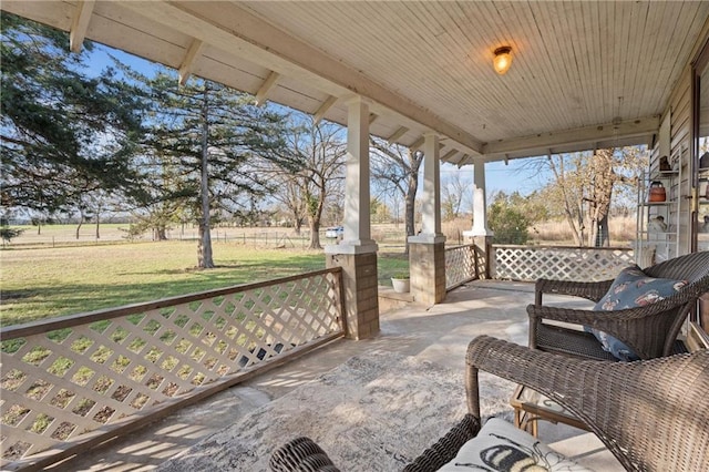 view of patio / terrace