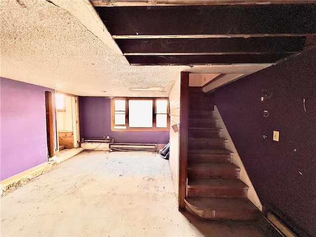 8401 E Lake View Dr, Freeman, MO 64746 - basement with stairs