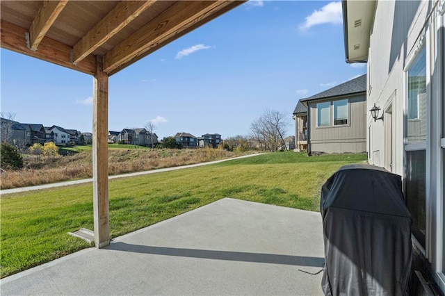 view of patio / terrace with grilling area