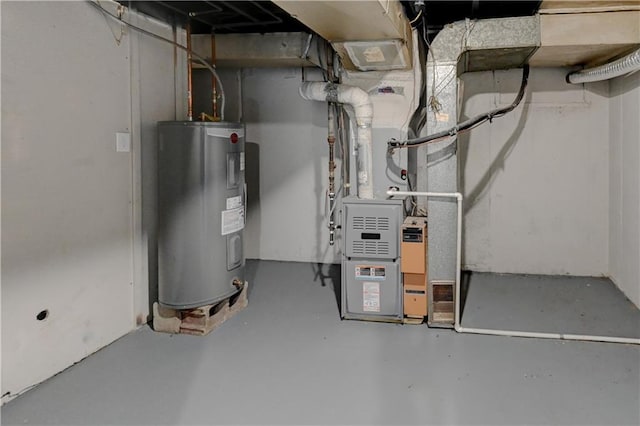 utilities with electric water heater