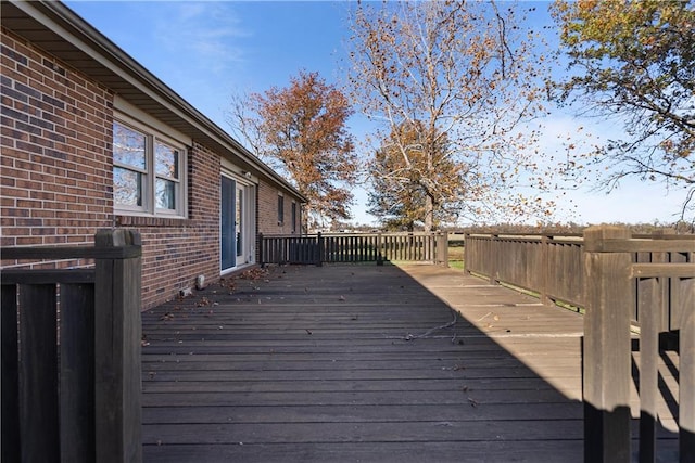 view of deck