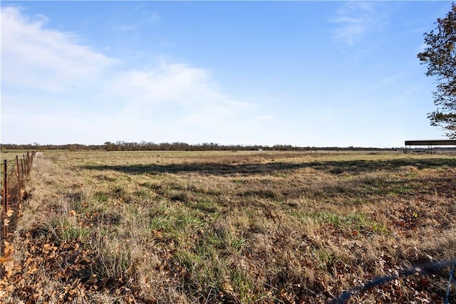 view of nature with a rural view