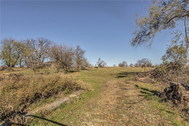 view of local wilderness featuring a rural view