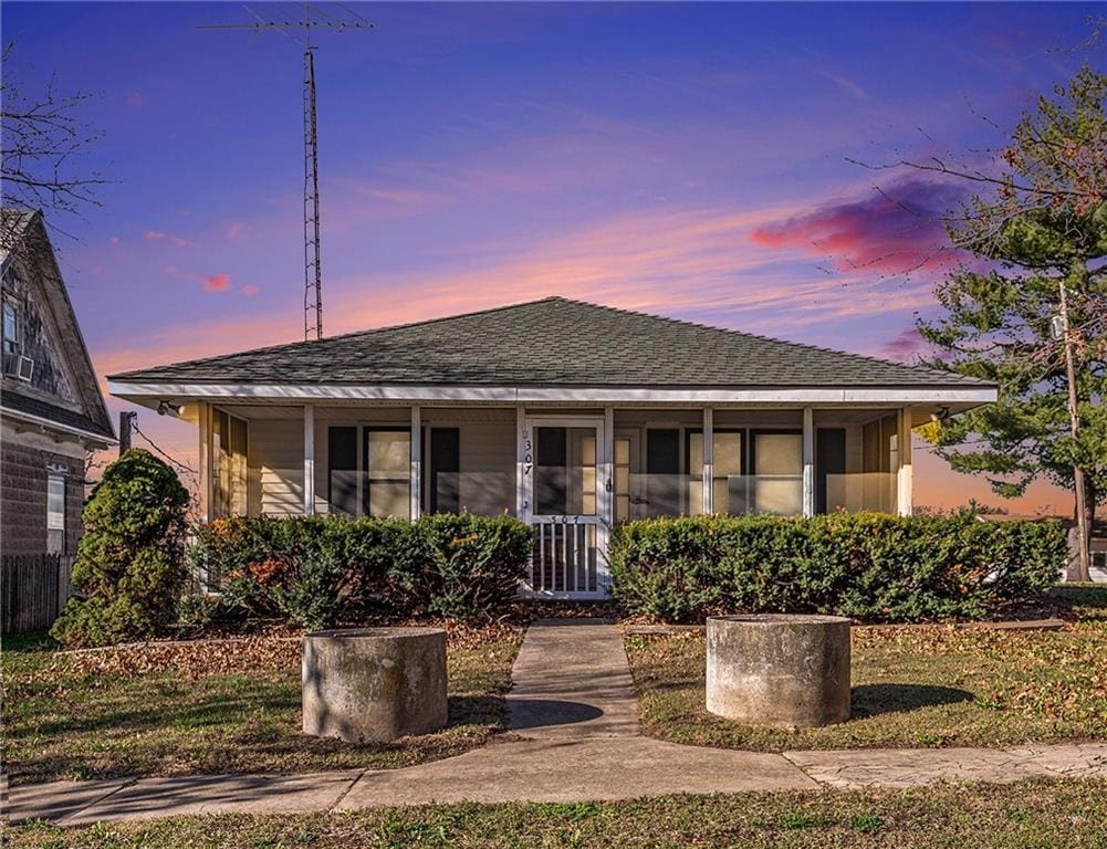 view of bungalow