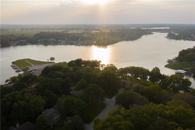 16 Checotah Bluffs Cir, Lake Winnebago, MO 64034 - view of property location with a nearby body of water