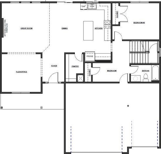 1937 SW Hightown Dr, Lees Summit, MO 64082 - room layout