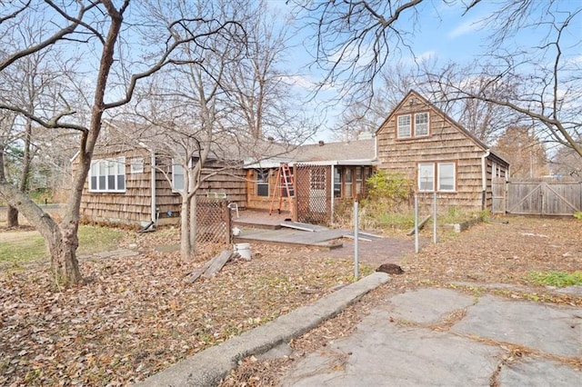 view of bungalow-style house