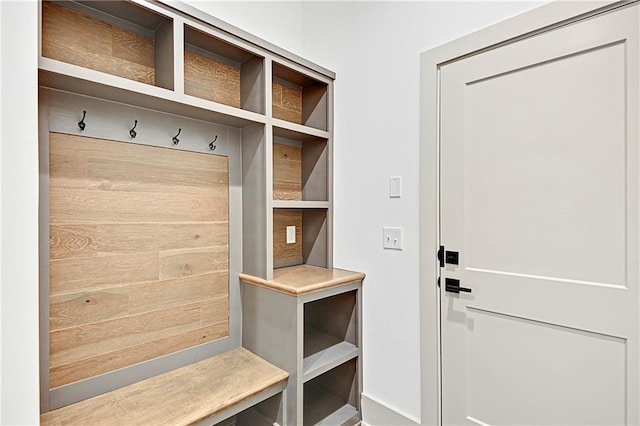 view of mudroom