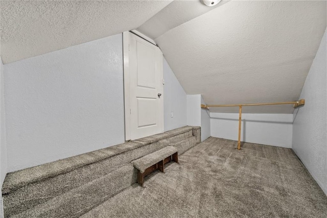 3612 College Ave, Kansas City, MO 64128 - walk in closet with vaulted ceiling and carpet floors