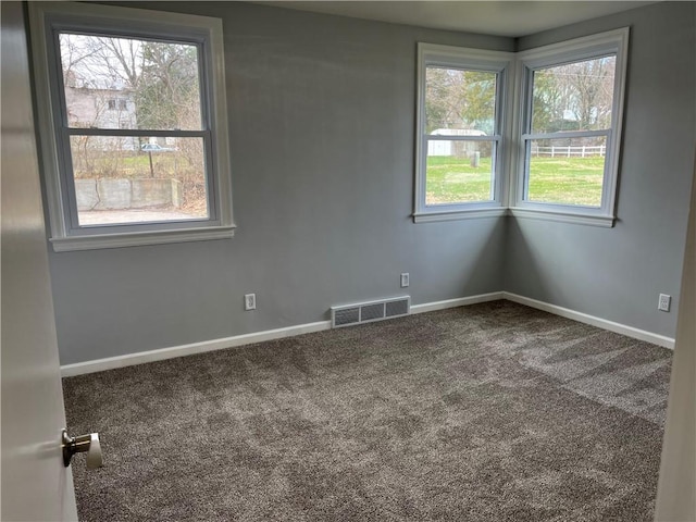 empty room featuring carpet