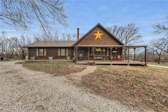 view of cabin